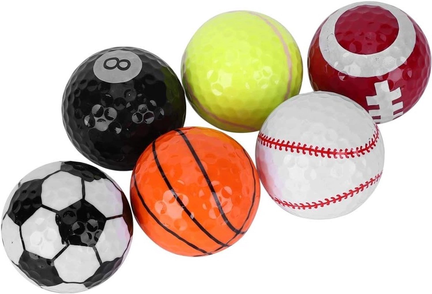 Mini Golf Ballen Set - Trainingsballen voor Binnen & Buiten