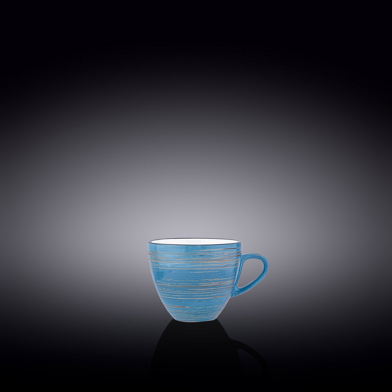 Wilmax England Espressokop Porselein Blauw 75 ml