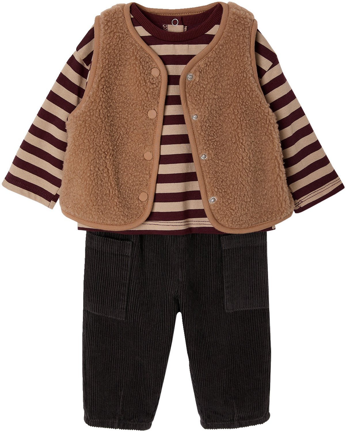 Vertbaudet 3-delige babyset jongen