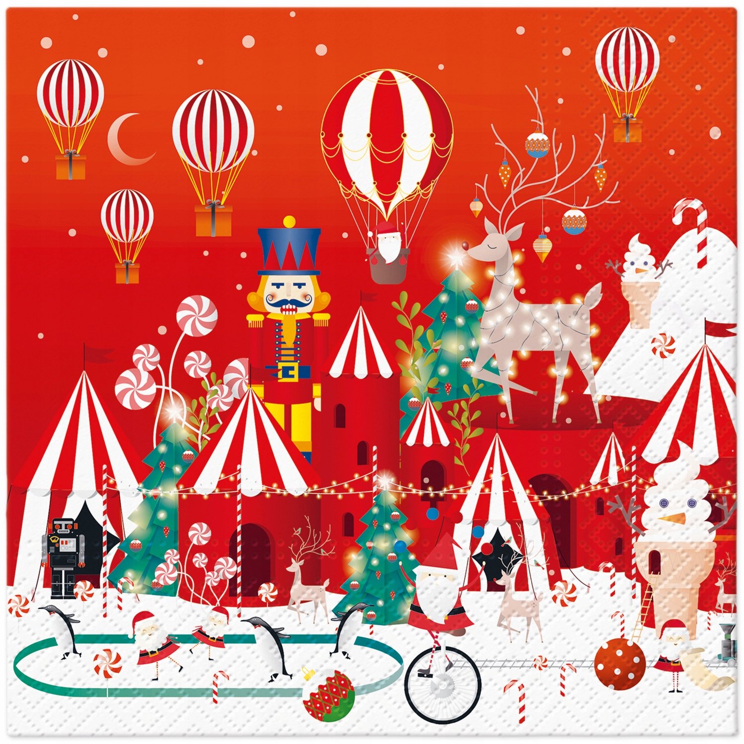 Kerstservetten Winter Wonderland - 20 stuks