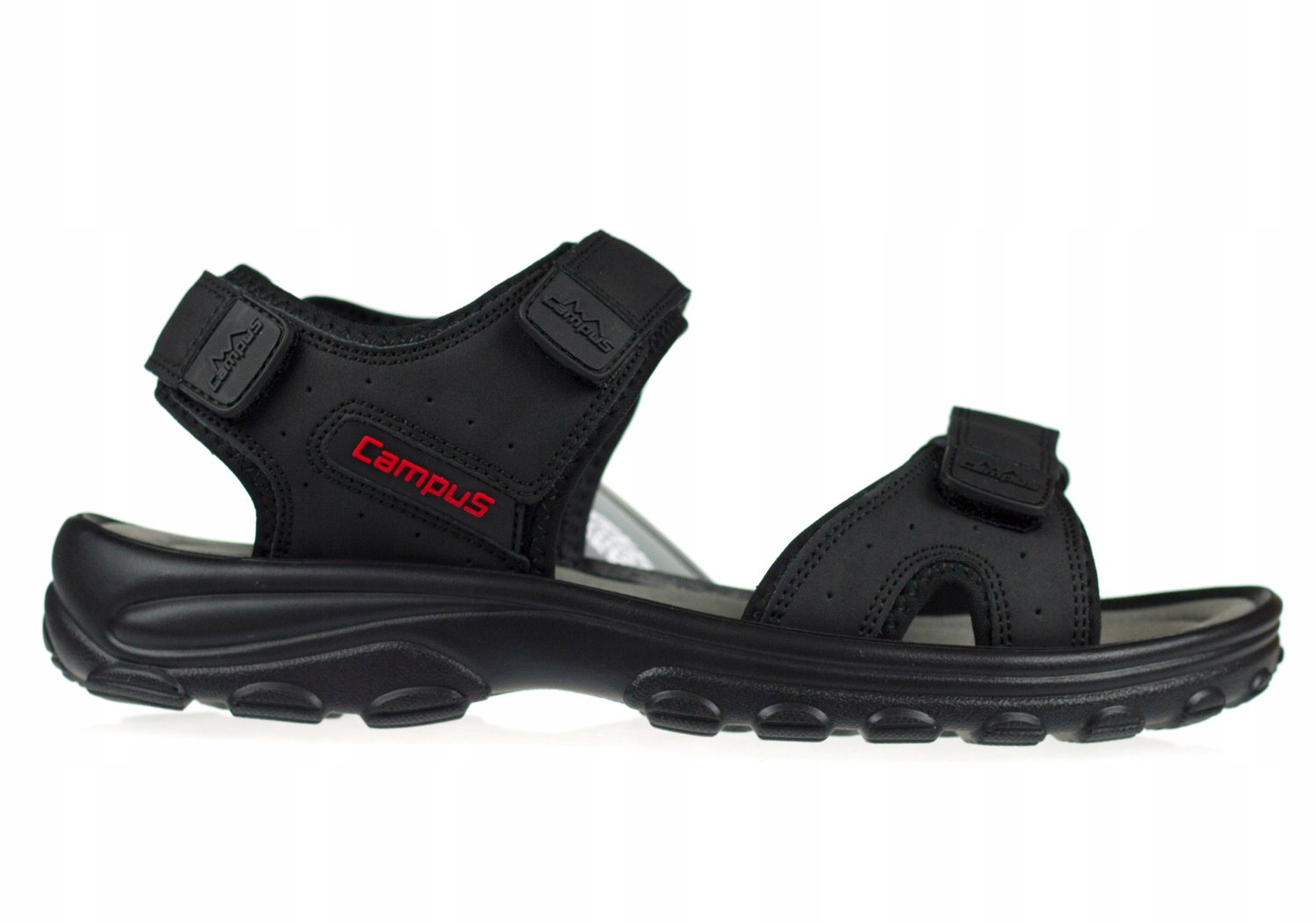 Campus Albera Heren Sandalen – Comfort & Stijl Zwart
