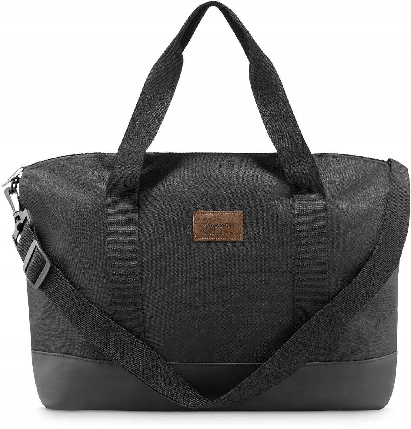 Merkloze Reistas Handbagage Vliegtuig Ruim Zwart