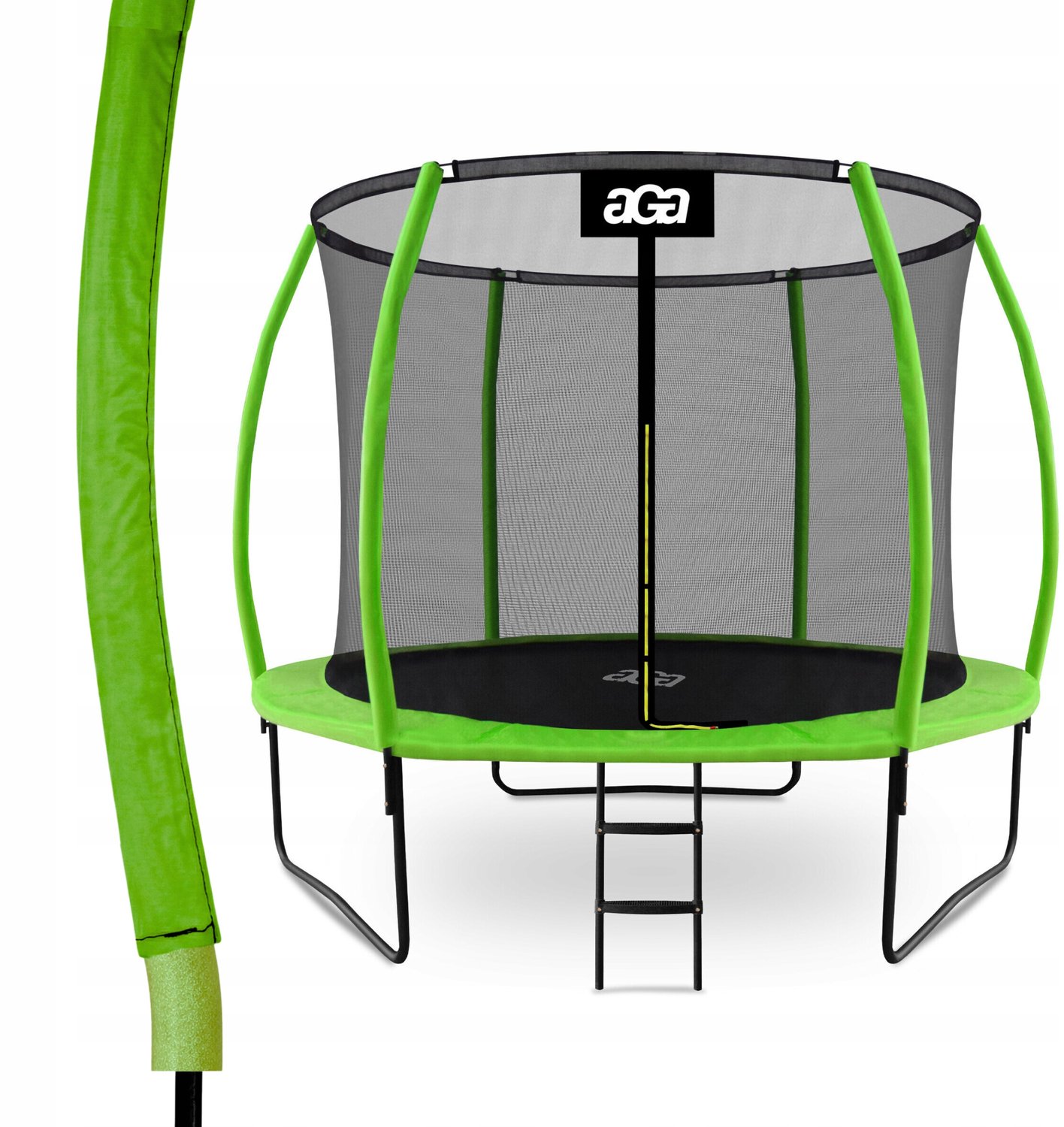 AGA EXCLUSIVE Trampolinepaalhoes Groen 180-500 cm