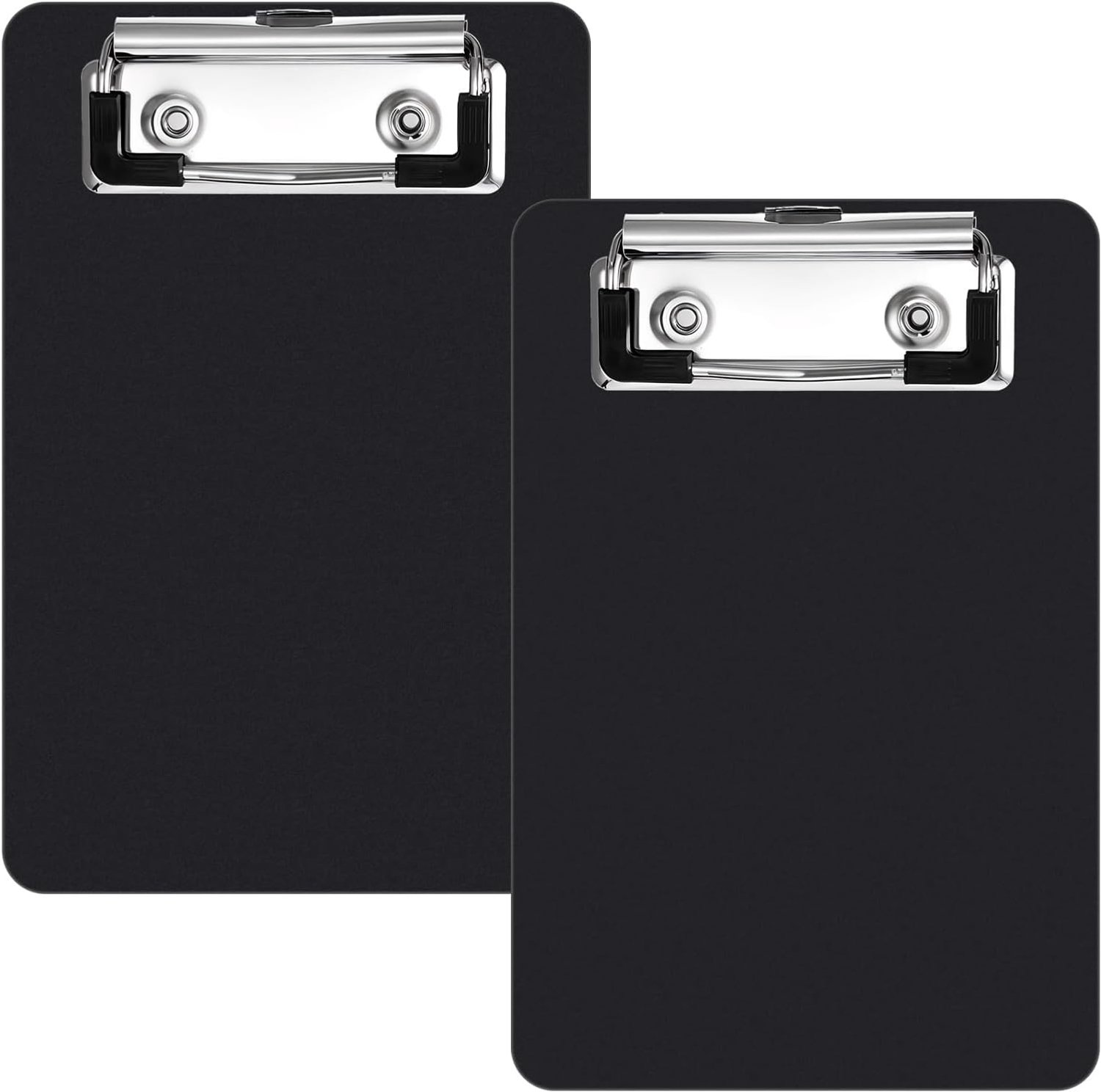 Set van 2 Mini Clipboards A6 - Handige Plastic Clipboards voor Notities, Restaurants en Ontvangsten
