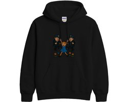 Grappig Politie Hoodie – Pippi En De Politie – Kinder Outfit – Unisex Hoodie voor Dames & Heren – Leuk Cadeau
