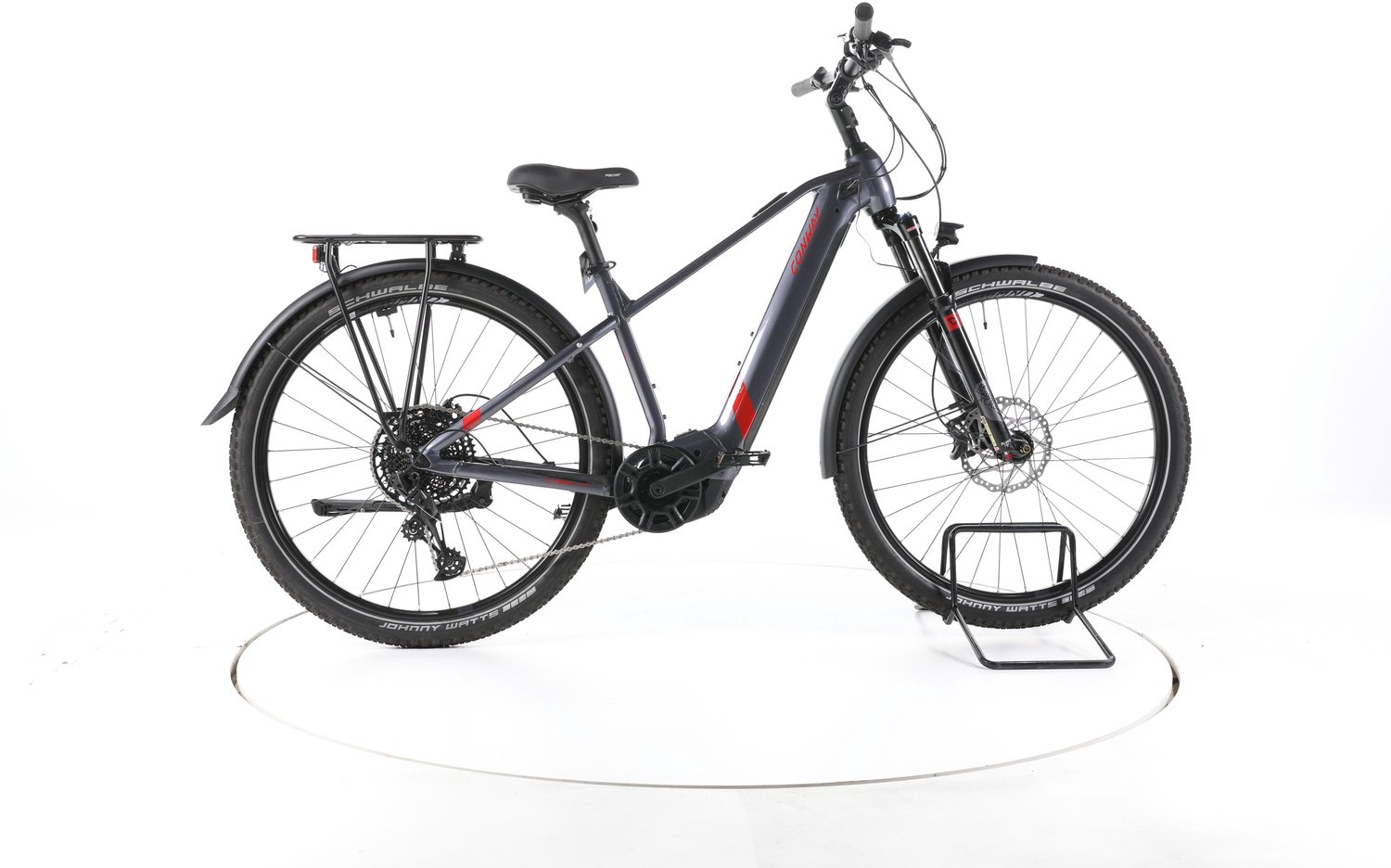 Conway SUV 5.0 Elektrische trekkingfiets Bosch Accu 750Wh 29" 2023 grijs Pro