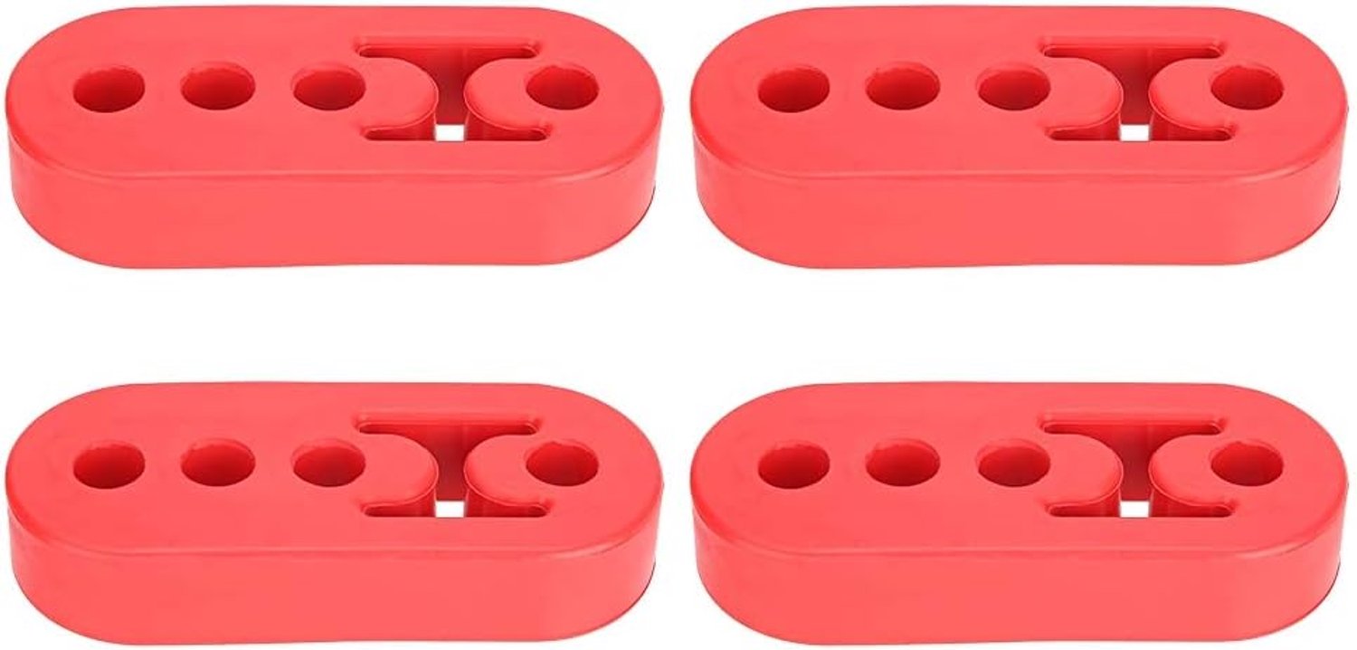 Uitlaatophanger 4 Stuks 12mm Met Vier Gaten Aanpasbare Polyurethaan Ophanger Voor Optimale Compatibiliteit