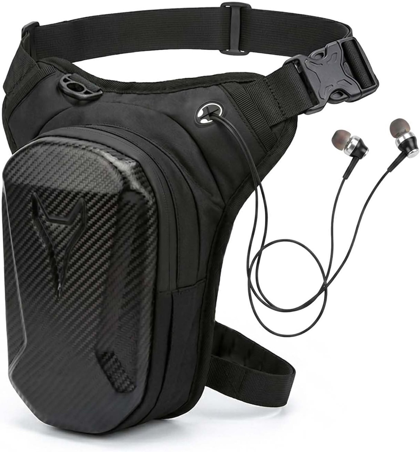 Motorfiets been tas voor mannen en vrouwen, 26 x 8 x 26 cm, ideaal voor fietsen, wandelen en outdoor activiteiten, multifunctionele beenzak.