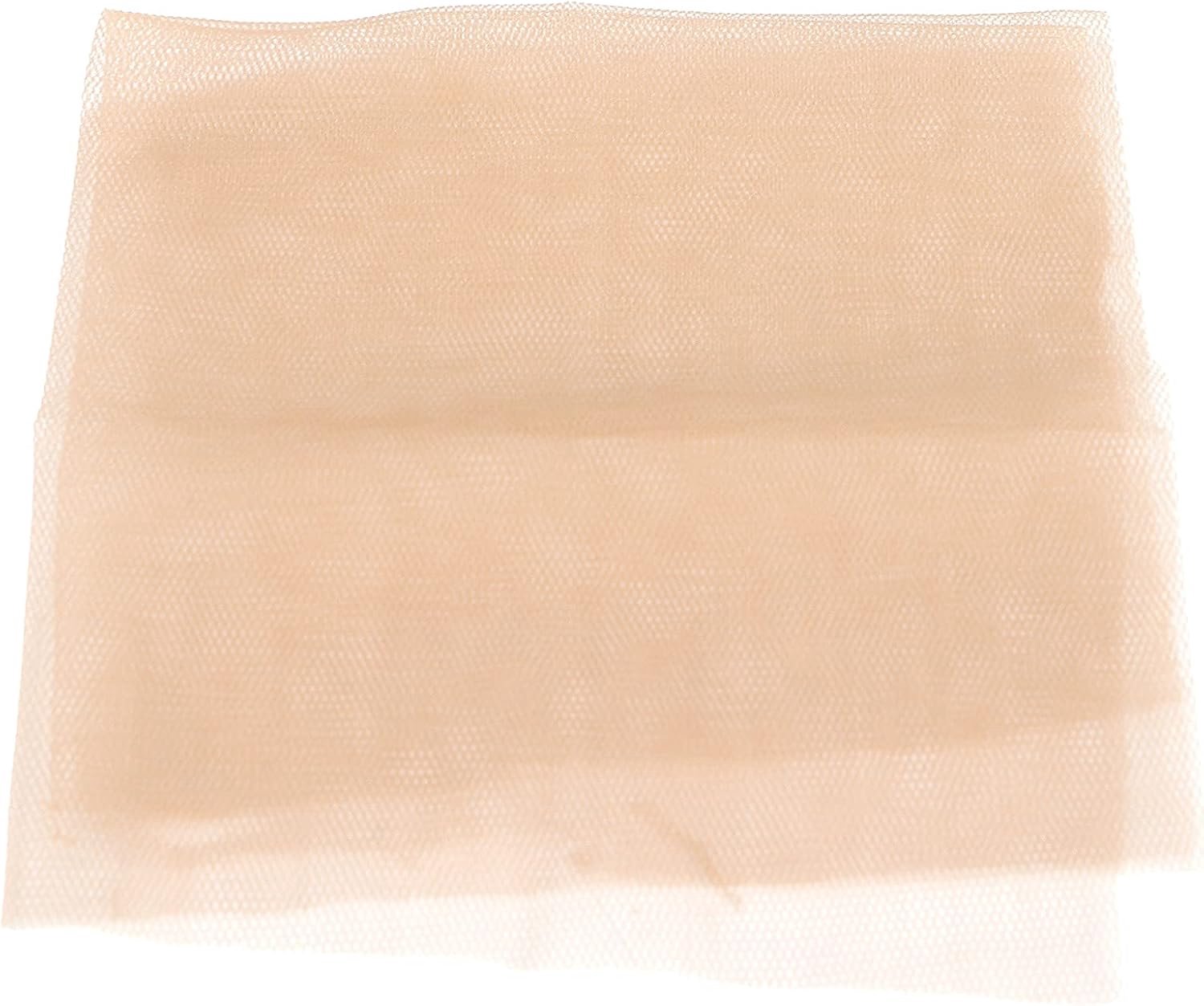 Kant Net, 11,8x11,8 Inch Huidskleur Kant Nep Baard Snor Ademend Mesh voor Film TV Toneelmake-up Speciale Effecten