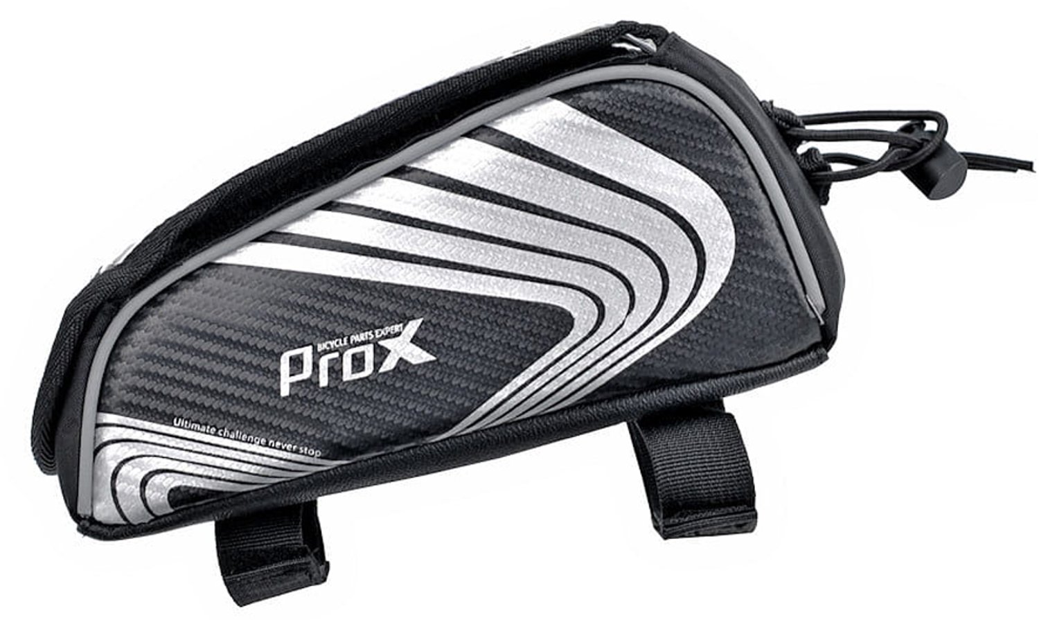 Prox Nevada 193 Fietstas Frame Tas Telefoonhouder 5.5" Grijs