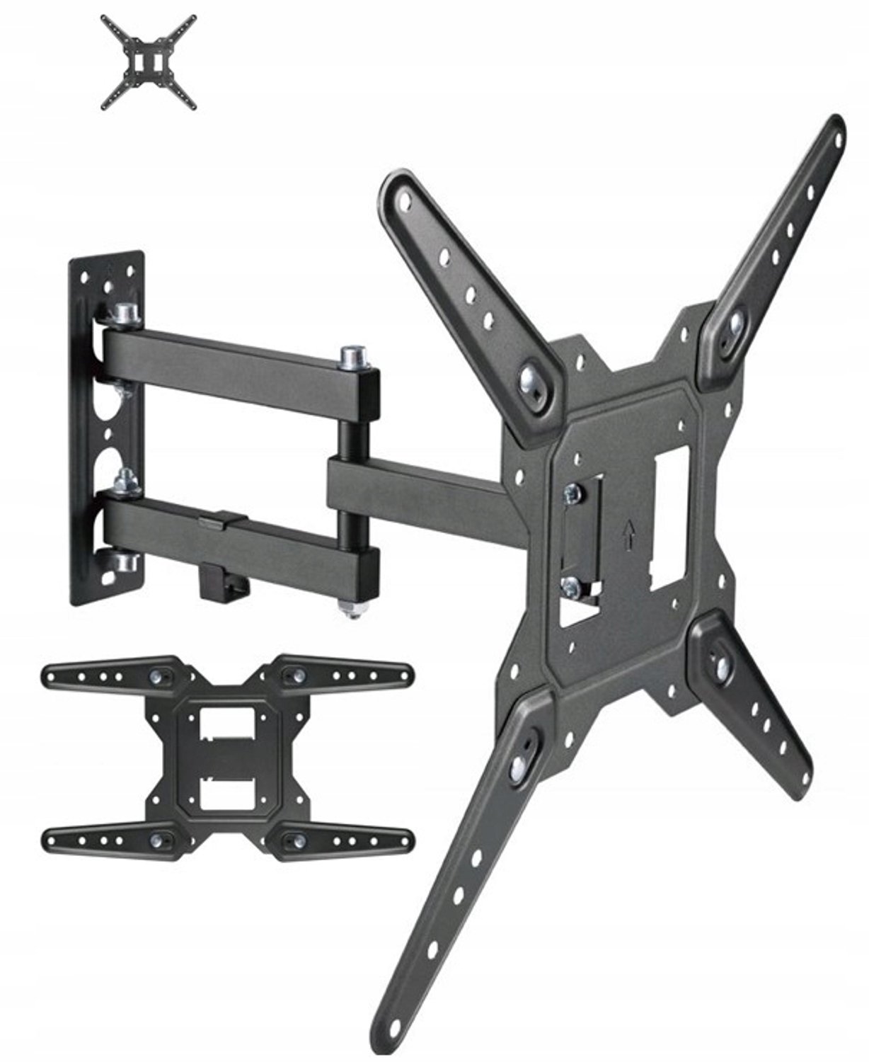 Draaibare TV Muurbeugel voor 42-inch Televisies - Merkloos