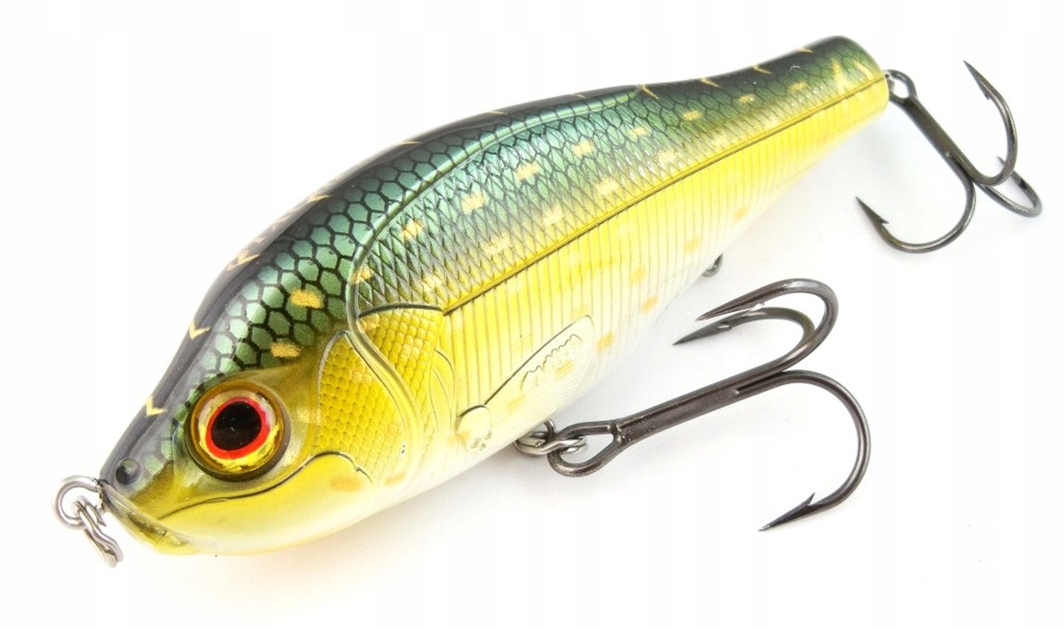 Merkloos Wobbler 10cm 34g - Zinkend kunstaas voor snoek