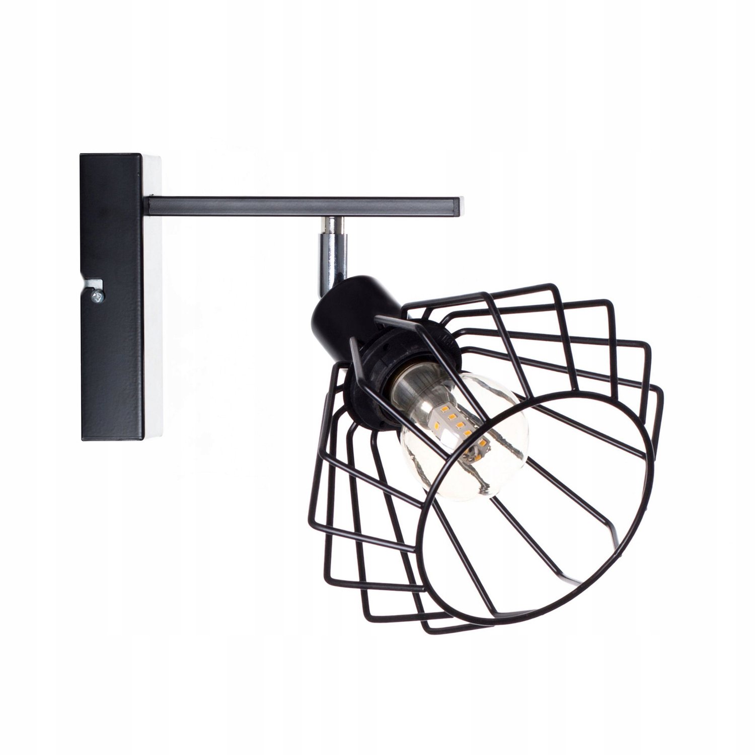 LOFT 1 Zwarte Plafondlamp - Stijlvolle Wandlamp voor Elk Interieur