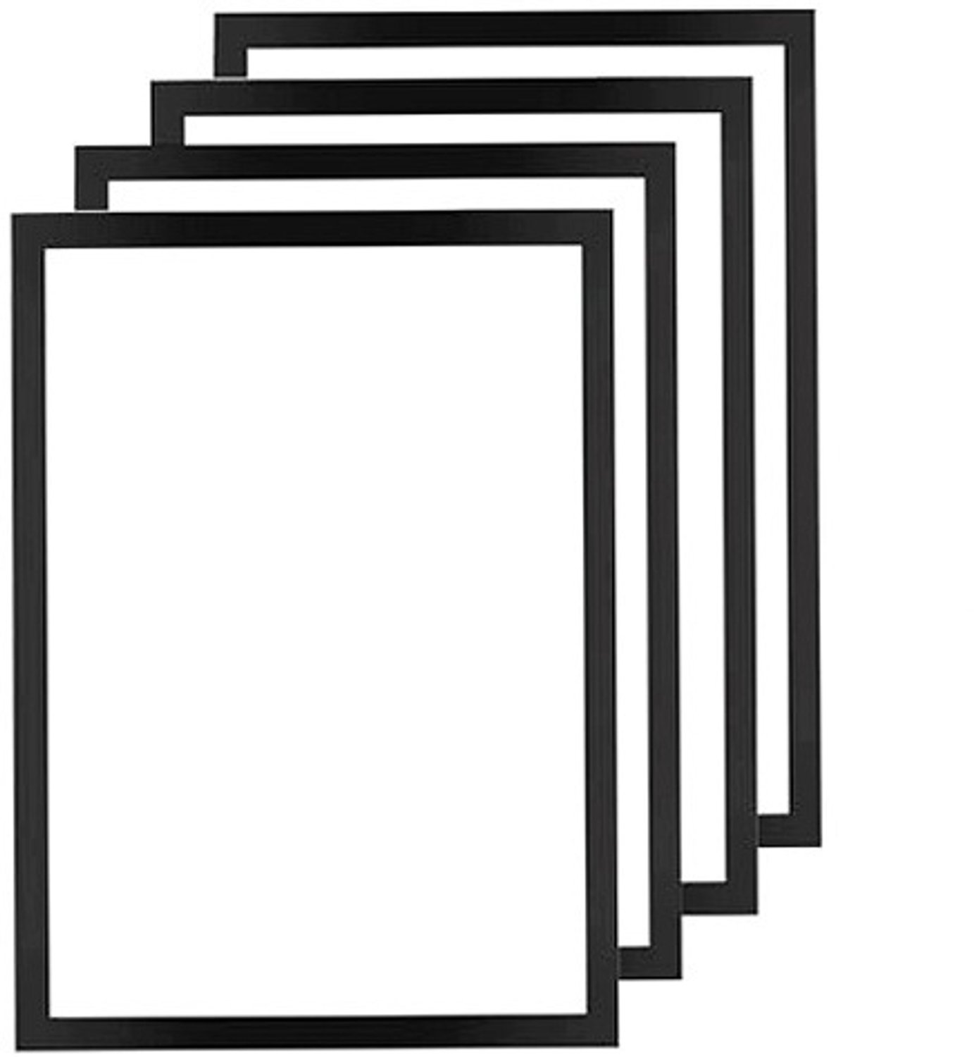 4x Magnetische Diamond Painting Lijsten 30x40 cm PVC Zelfklevend