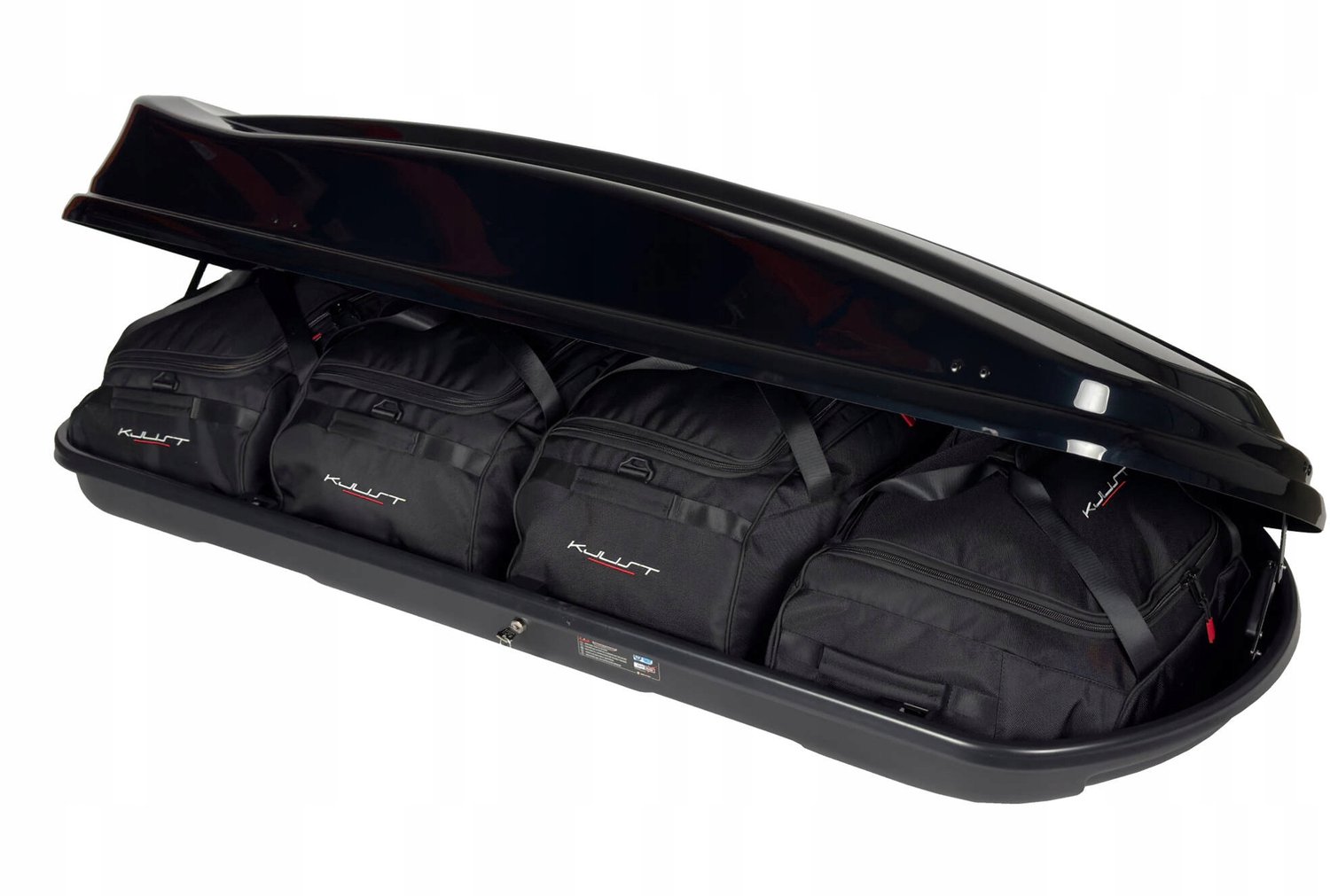 Set van 4 kofferbak organizers voor dakkoffer, waterdicht