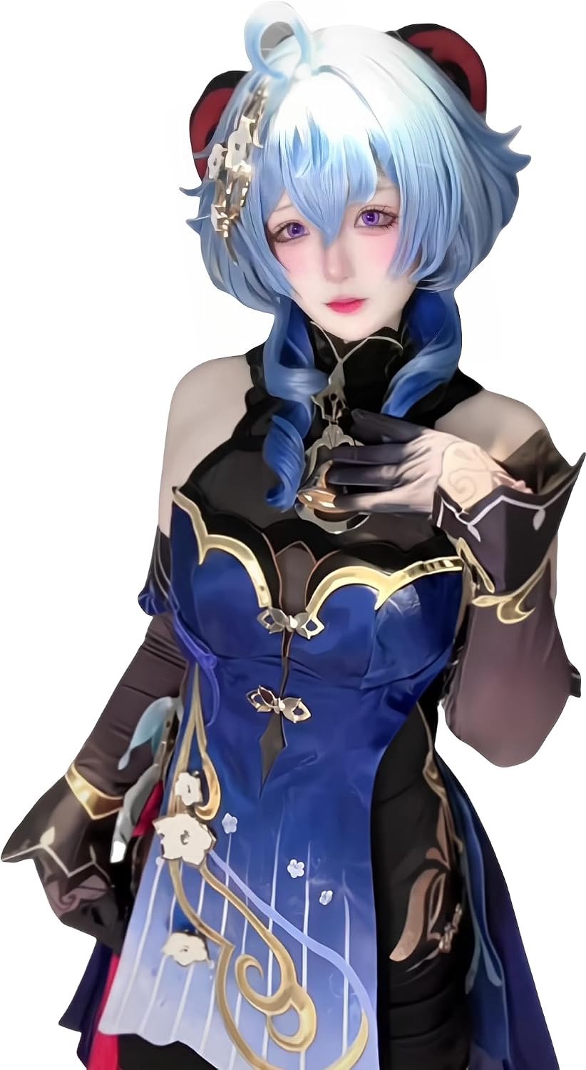 Lynette Freminet Shenhe Mualani cosplay kostuum, gaming, cosplay, Halloween, volledige set voor vrouwen