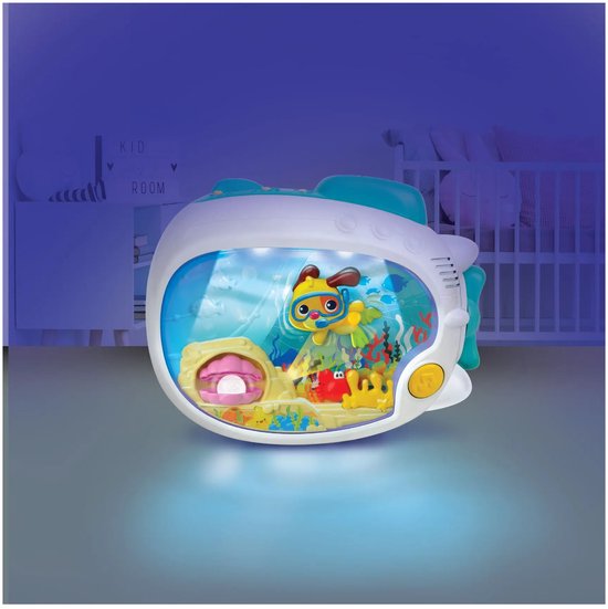 WINFUN 3-in-1 Soothing Seas Nachtlampje met muziekdoos, projector en nachtlampje van Winfun — afbeelding 3