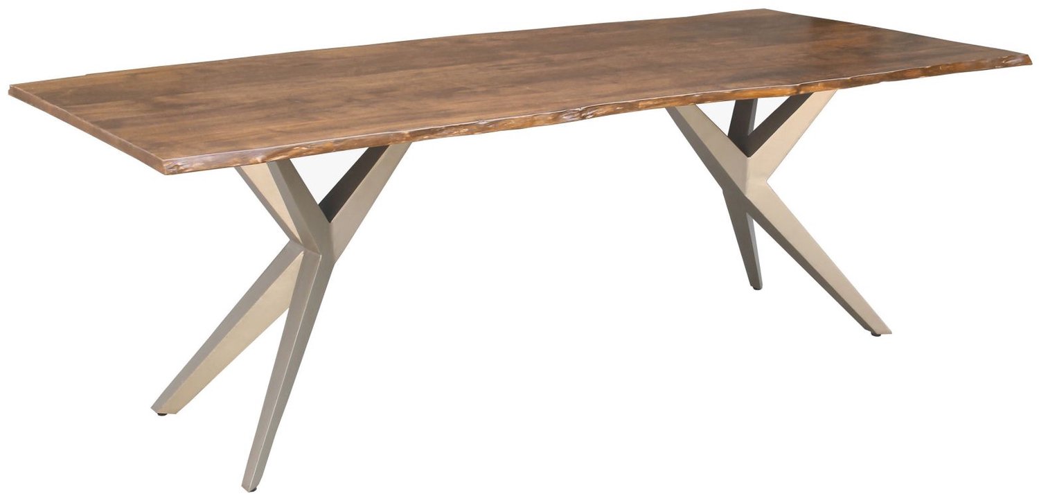 MASSIVMOEBEL24 .DE eettafel blank massief hout gedemonteerd FREEFORM #20