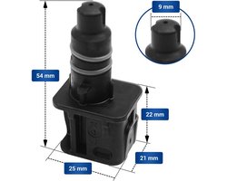 Koppeling vervanging voor 7313234681 7313294295 aansluiting Rapid Cappuccino systeem in volautomatische koffiemachine Eletta Explore Magnifica Plus PrimaDonna Soul Rivelia