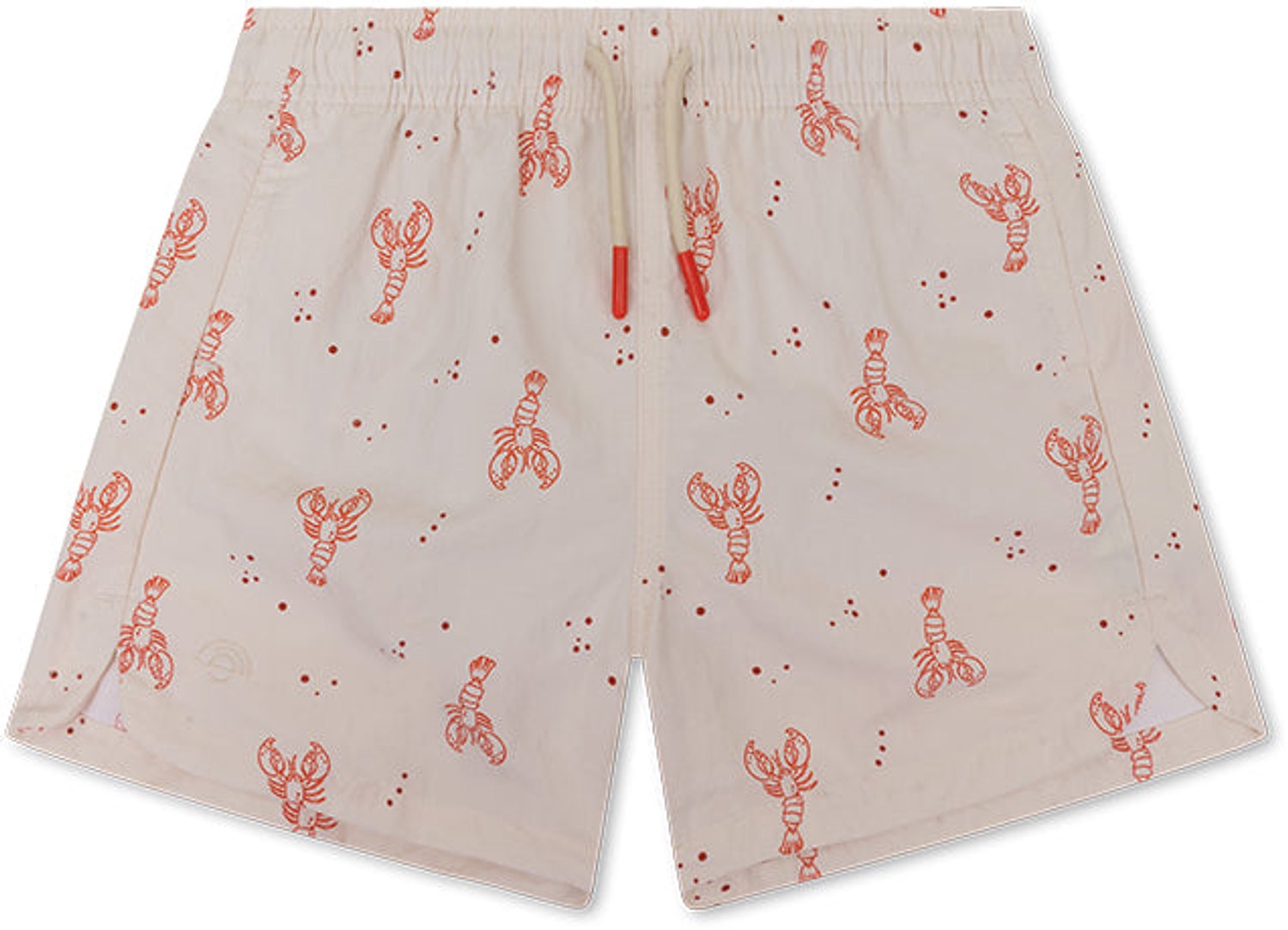 Swim Essentials Zwembroek - Beige/Rood - Little Lobster - 74/80