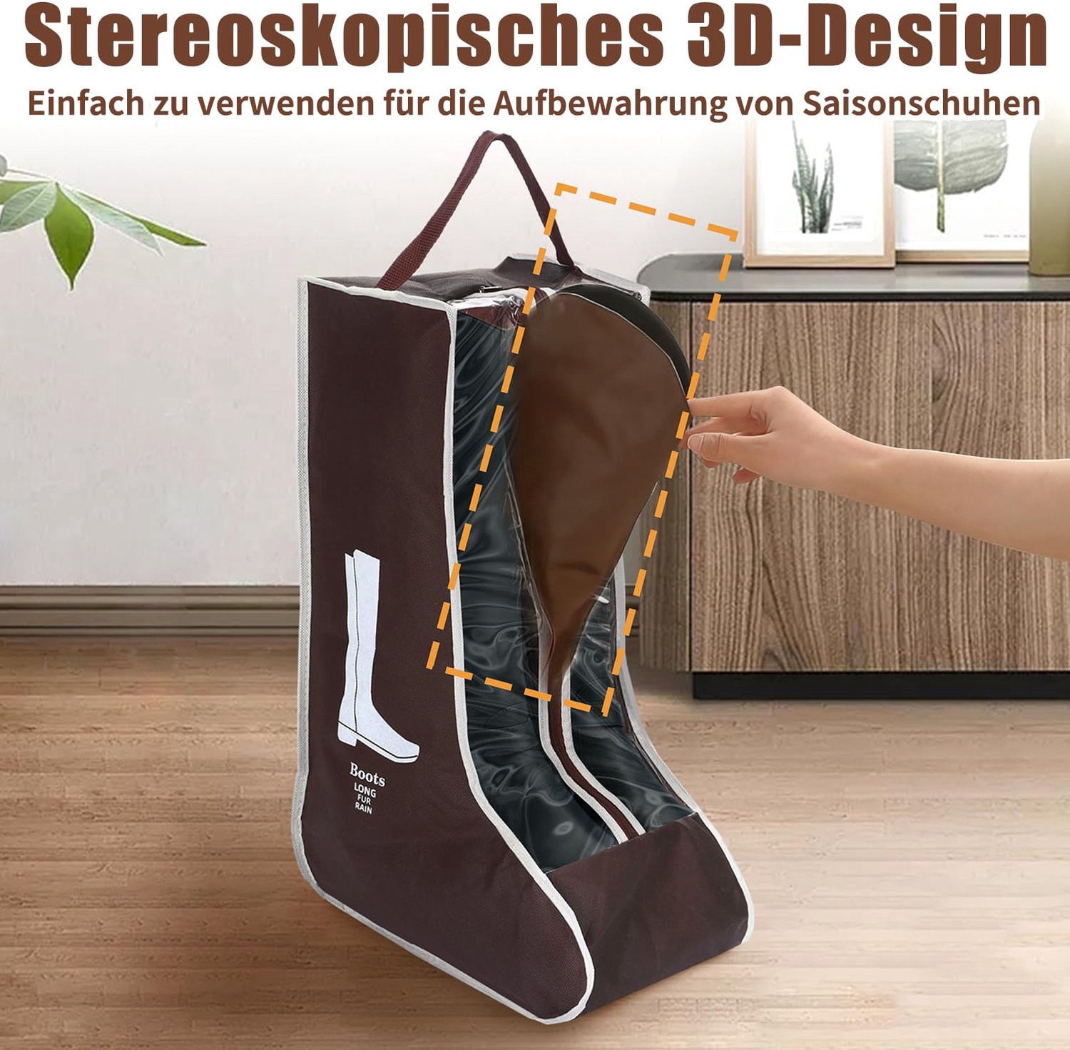 Set van 2 Schoenentassen voor Rijschoenen en Ski's