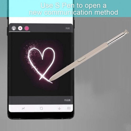 Vervangende Stylus Pen voor Galaxy Note 8 met Natuurlijke Schrijfervaring — afbeelding 4