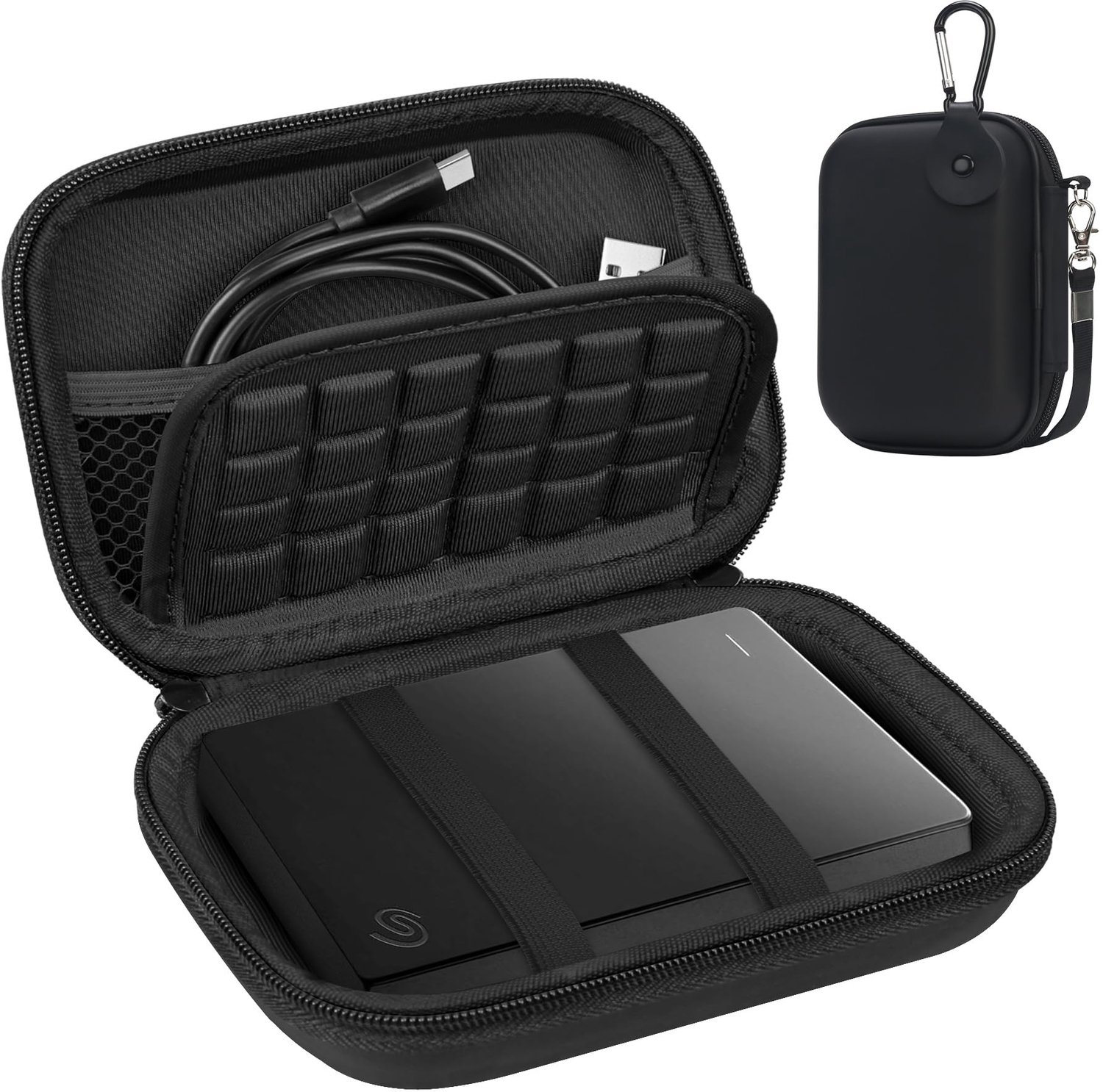 Schokbestendige Hard Drive Case voor 2.5" Externe HDD's