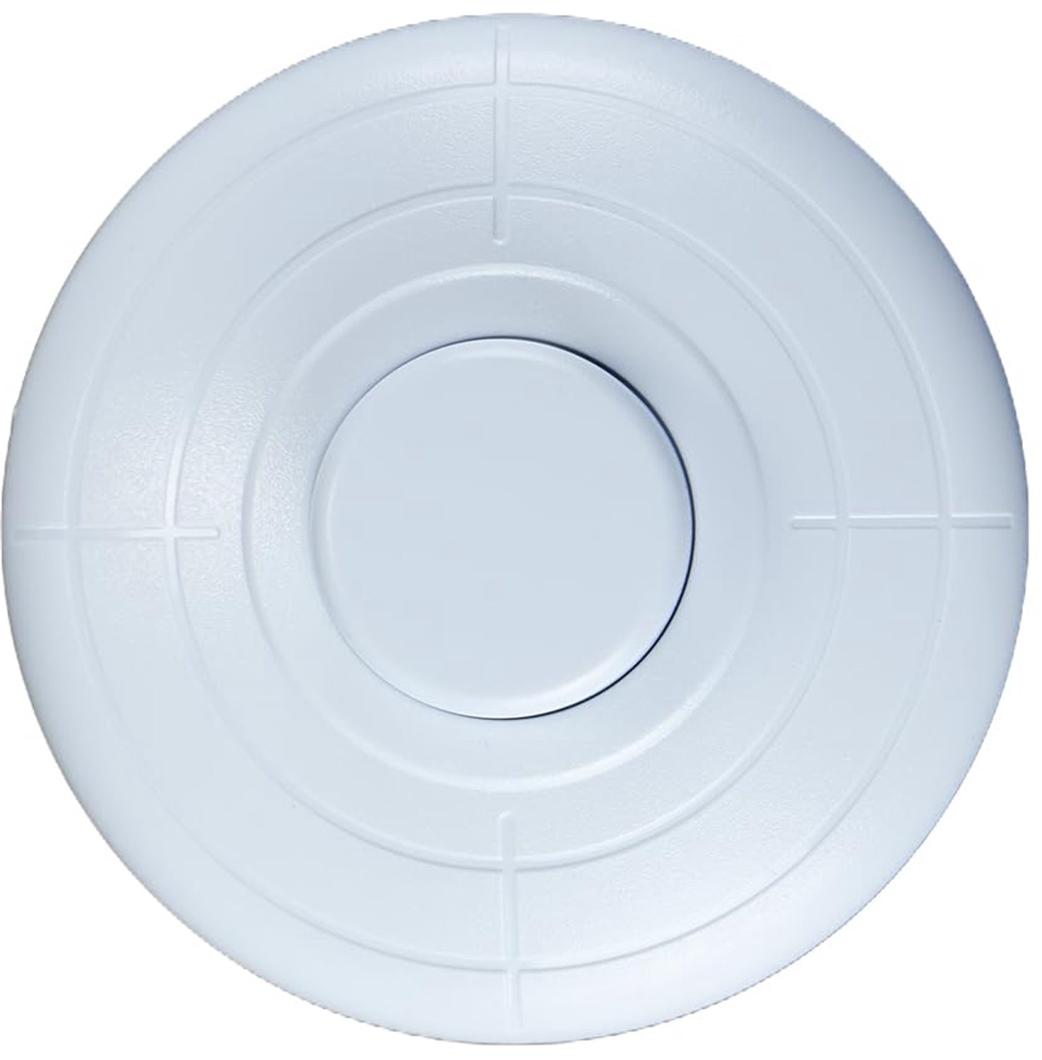 Ronde Voetdrukschakelaar 250V/2A Wit Mat