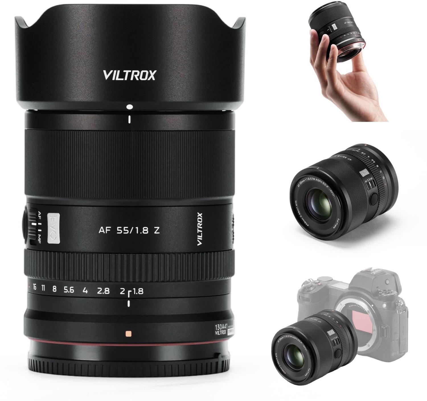55mm F1.8 Foto Lens voor Nikon Z Camera's
