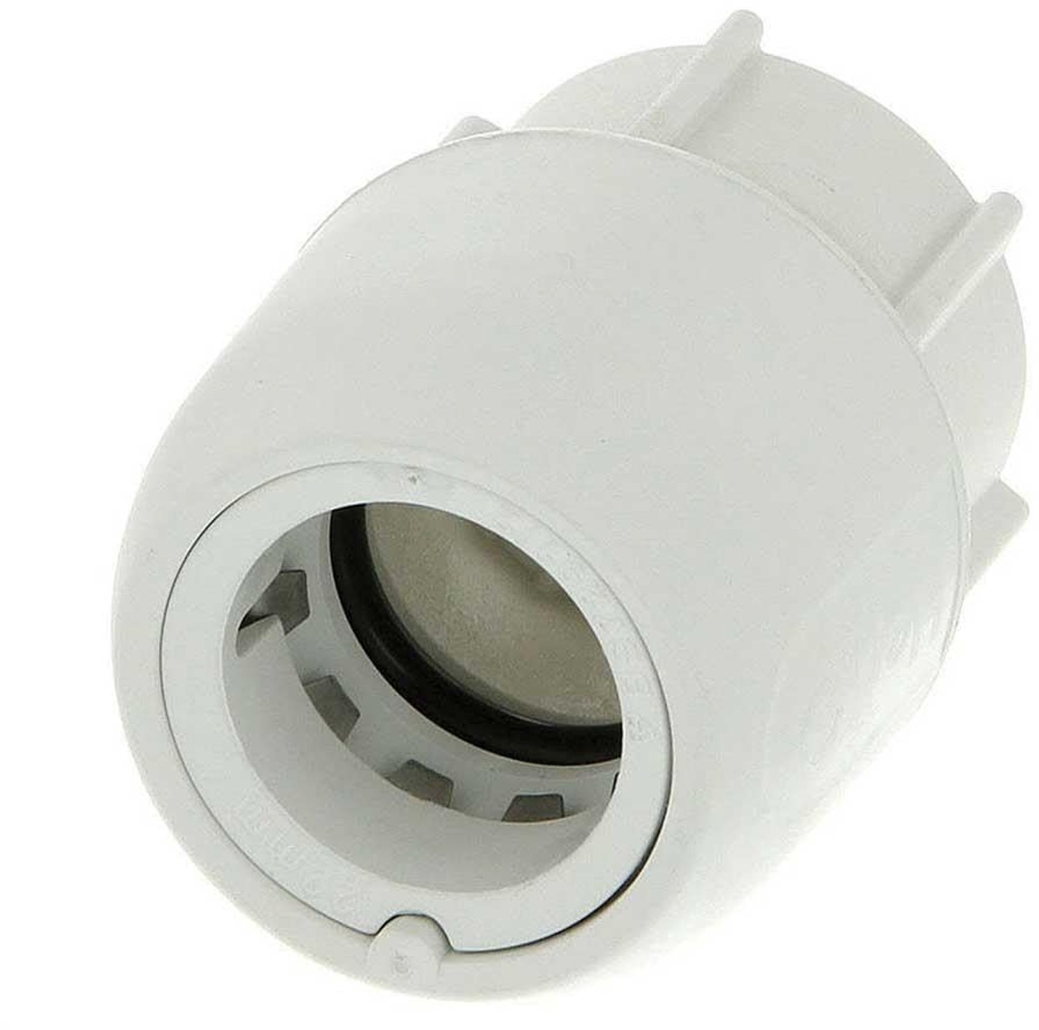 Hand Titan Tapconnector - 15 mm x 3/4 - Wit