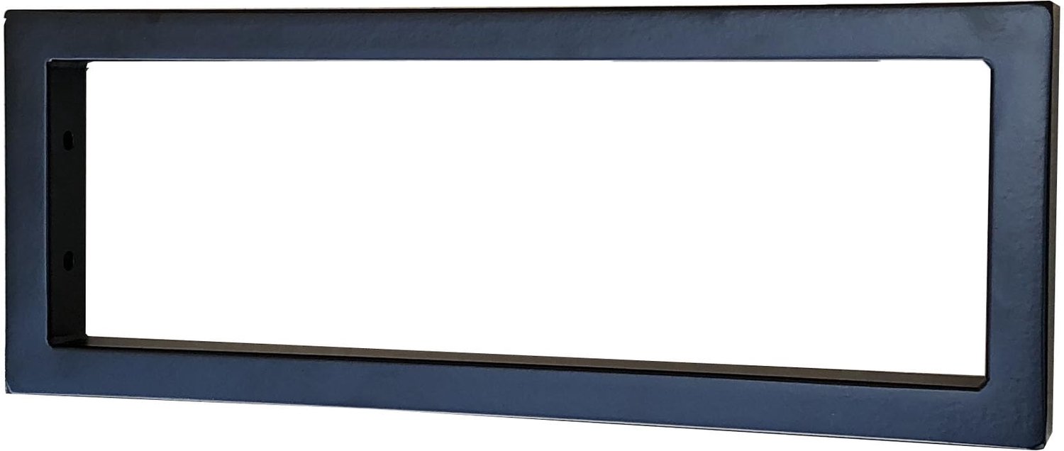 Wandconsole voor Wastafel van Staal Zwart 450x150mm