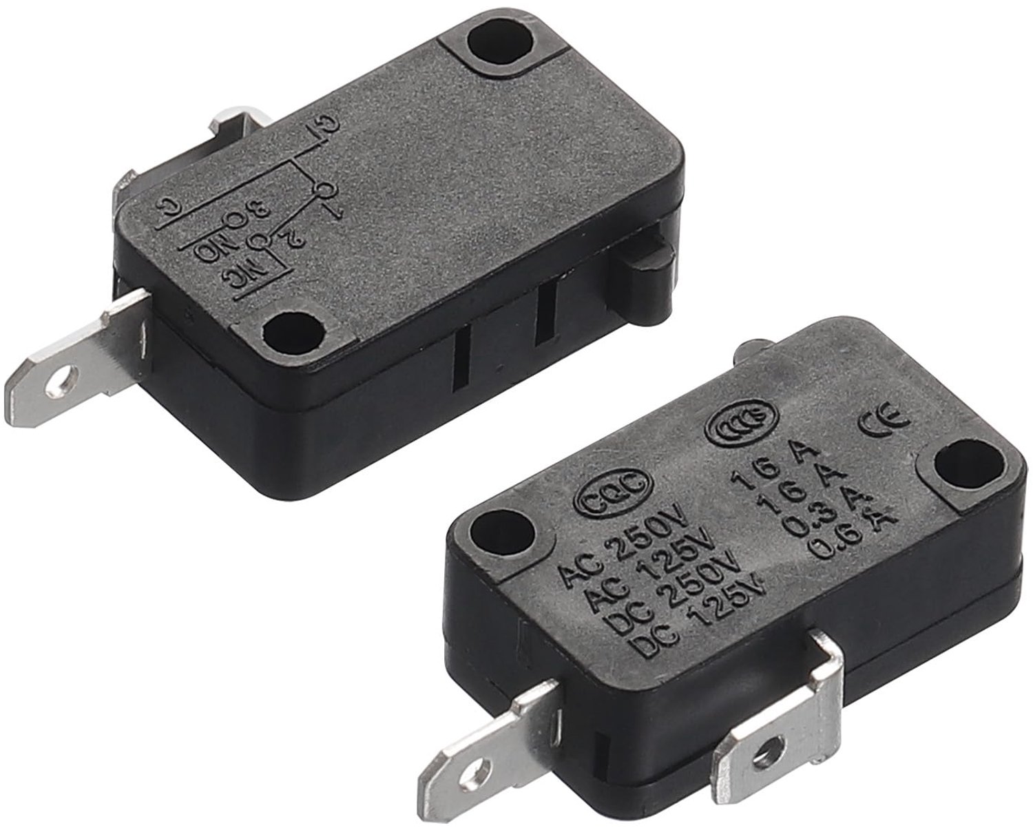Magnetron Oven Deurschakelaar - Microschakelaar Vervangingsonderdelen 16A Pack van 2