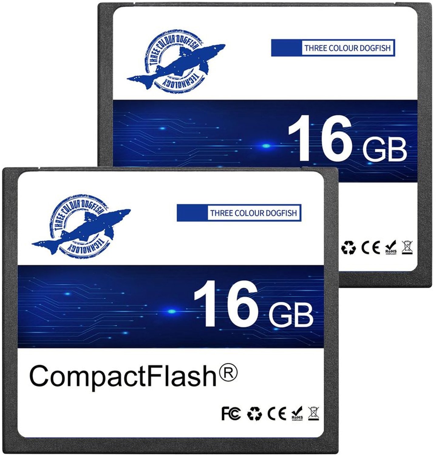 Compact Flash Geheugenkaart 16 GB 2-Pack