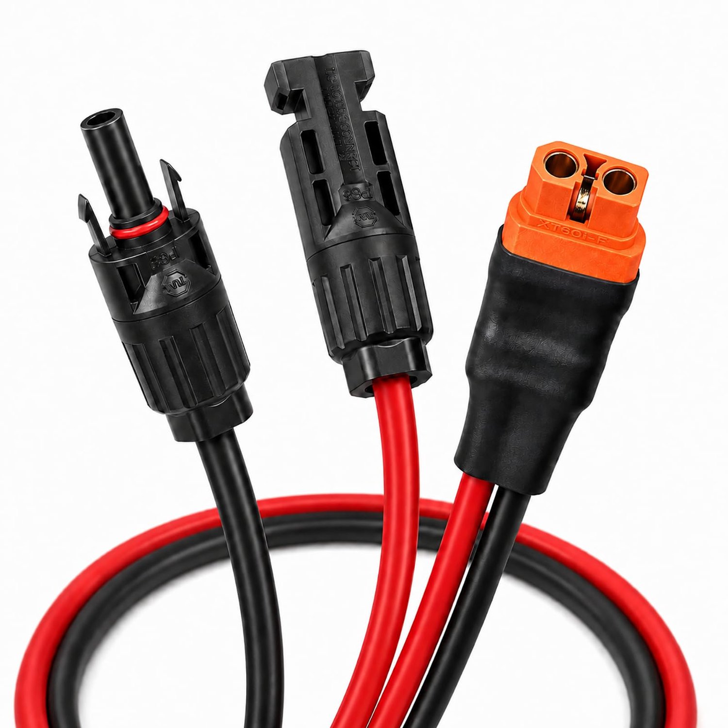 XT60i Zonnepaneelkabel, 10 AWG, 0,5 m met Waterdichte Connector