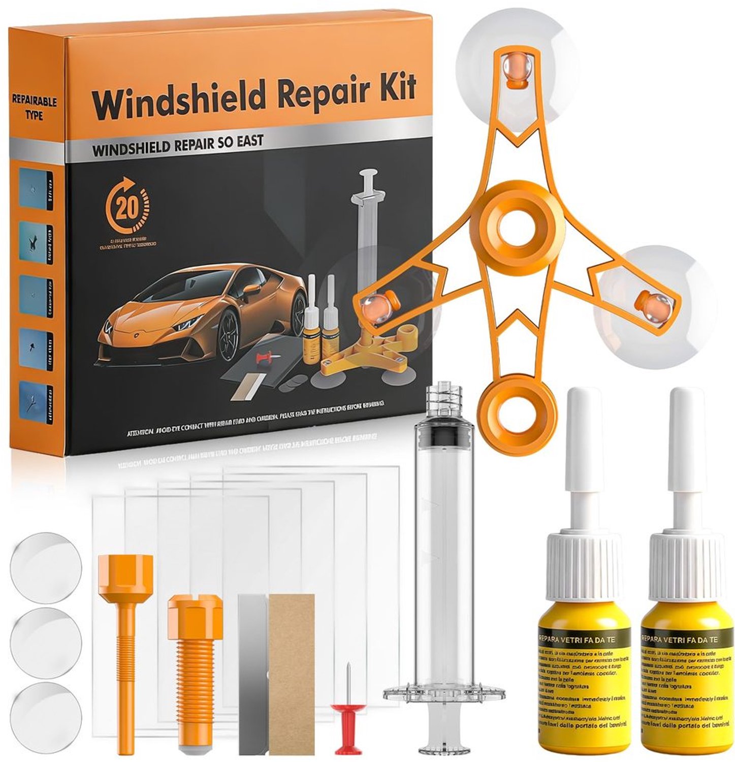 Professionele Ruitreparatieset voor Auto's