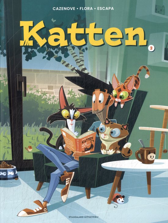 katten strip 3 - Katten