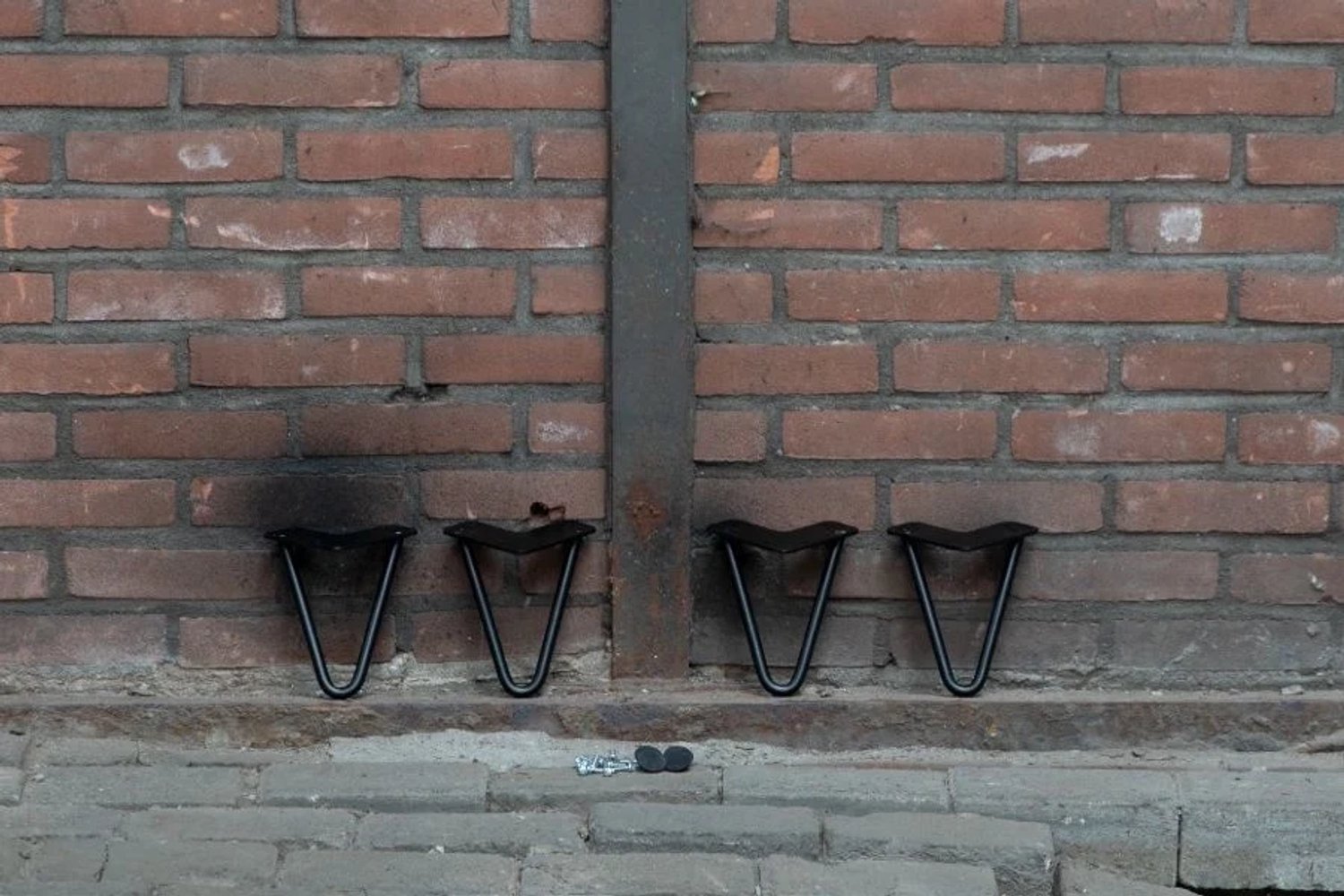 Nordstahl Hairpin meubelpoten set van 4 - 15 cm - zwart