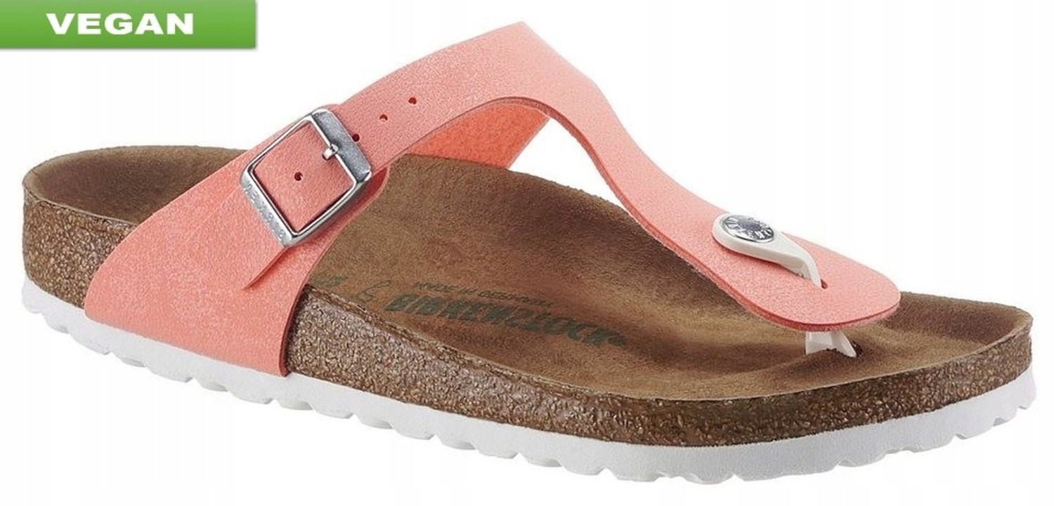 Birkenstock Gizeh Vegan Slippers Roze