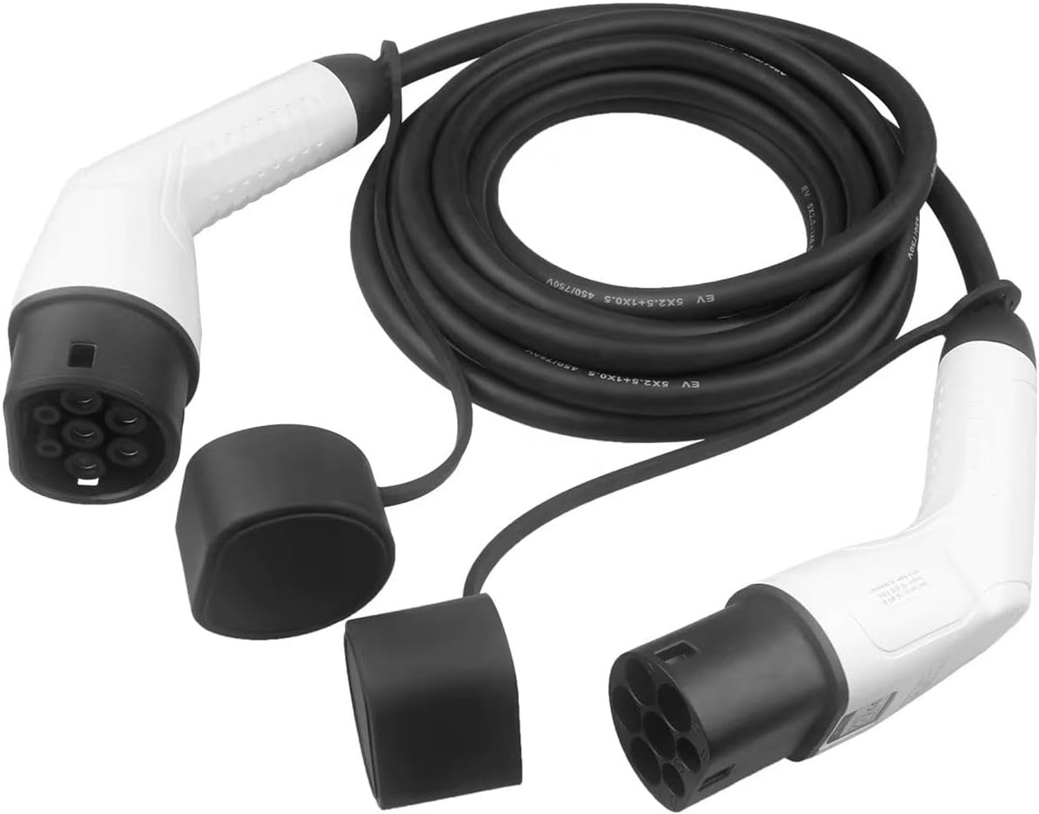 ST-250 Charging Cable Type 2 – 7.4 kW (1-phase, 32A) 5 m / 7.4 kW (1 phase 32A) - ShopVlot