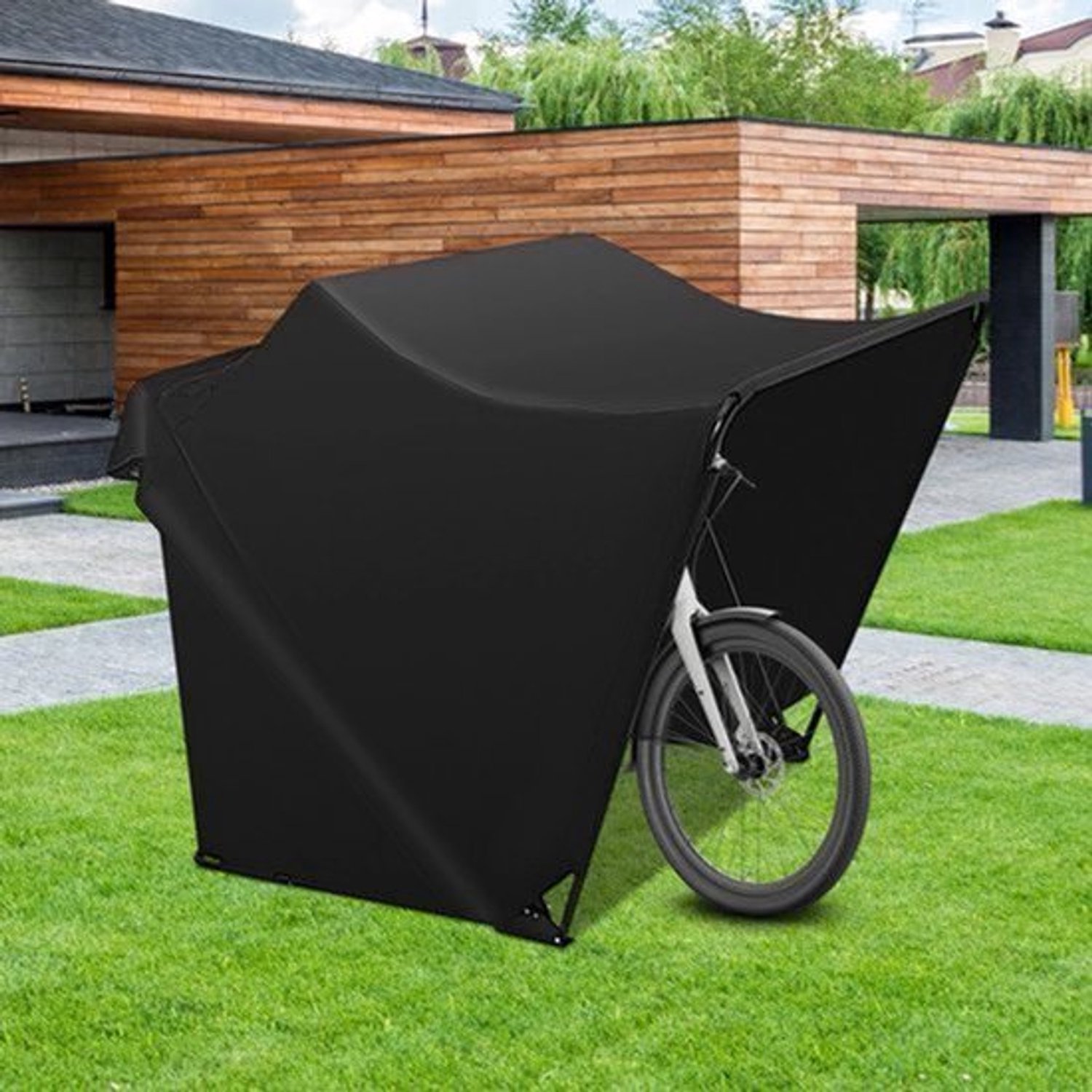 Motorhoes Opvouwbare Garage - Oxford Stof - 17.5 kg - Voor Buiten - Beschermhoes Motor