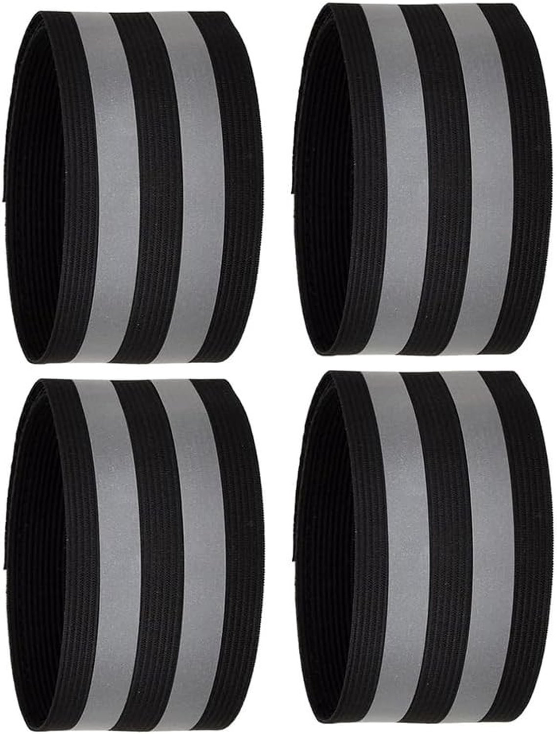 Reflecterende Fietspantalons Clips - Elastische Bescherming voor Fietsers, Veiligheid en Comfort bij Hardlopen en Joggen in de Buitenlucht