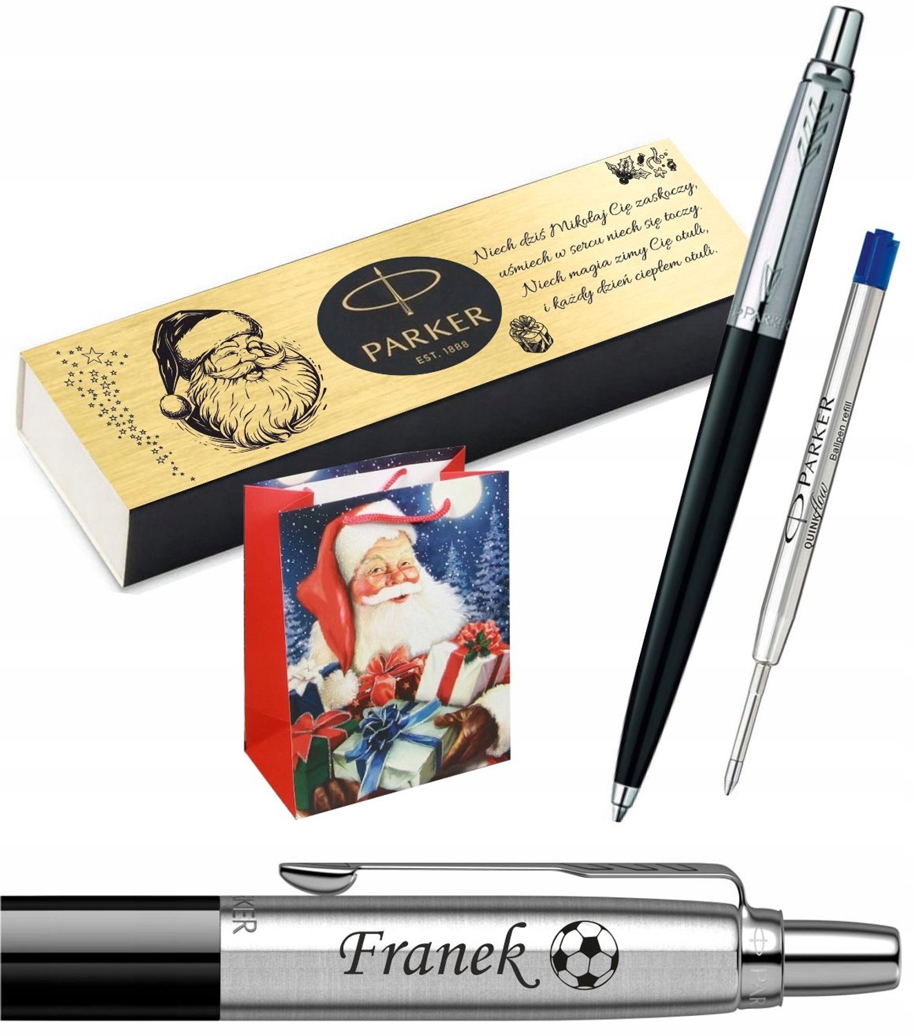 Parker Jotter Originals Zwart CT - Gepersonaliseerde Pen met Gravure
