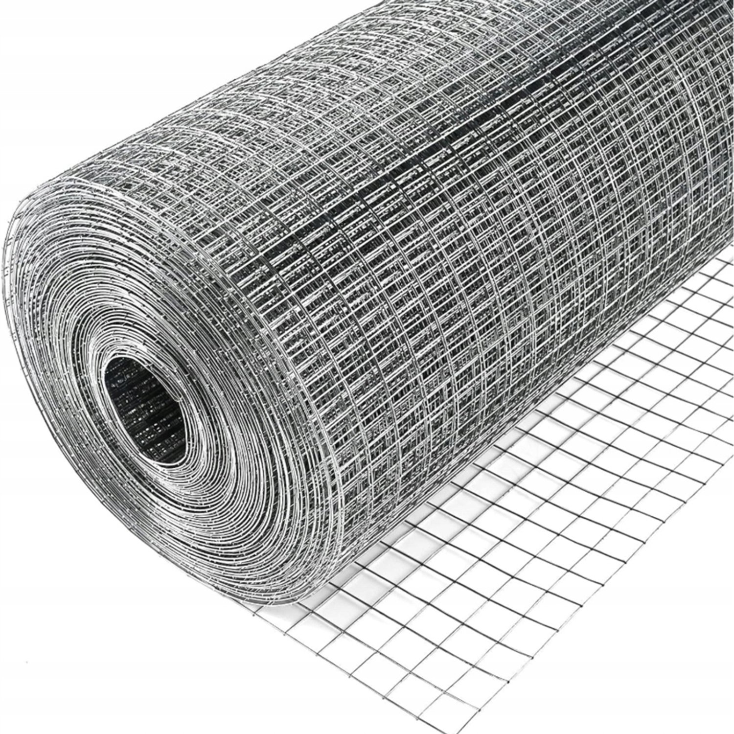 Gaasrol 50cm x 10m - Fijne maaswijdte 6,3mm, verzinkt staal