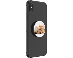 PopSockets PopGrip Basic - Telefoonbutton en Standaard (niet verwisselbaar) - Cat & Dog