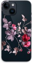 Case Company® - Hoesje geschikt voor iPhone 14 hoesje - Mooie bloemen - Soft Cover Telefoonhoesje - Bescherming aan alle Kanten en Schermrand
