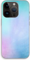 Case Company® - Hoesje geschikt voor iPhone 14 Pro hoesje - Mist pastel - Soft Cover Telefoonhoesje - Bescherming aan alle Kanten en Schermrand