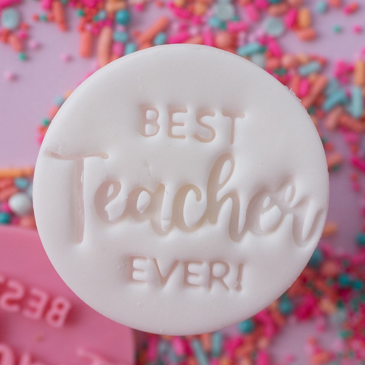 Best teacher ever - stamp | School