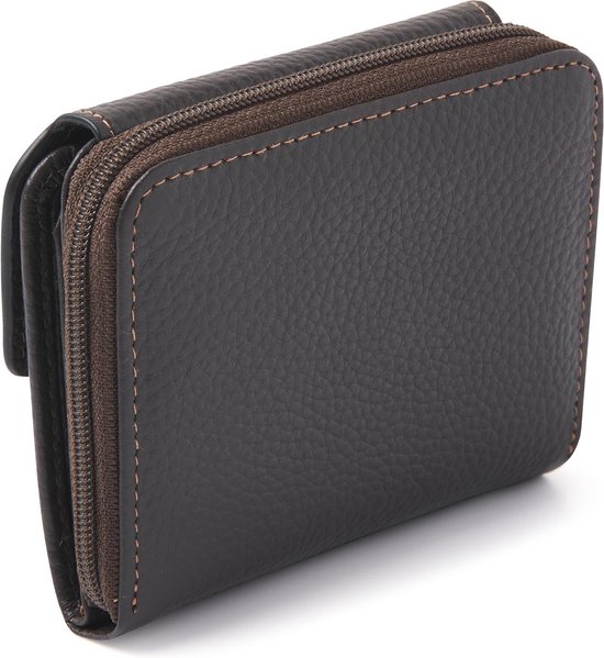 dR Amsterdam damesportemonnee - Luxe Lederen Portefeuille met RFID