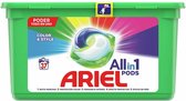 Dosettes de détergent couleur Ariel 3en1 - 37 pièces Capsules de lavage couleur