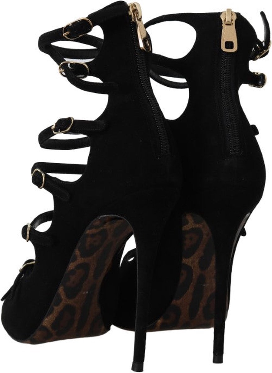 Sandales Escarpins BALMAIN X H&M En Daim Avec Perles - Taille 5.5 US - Neuf Avec Emballage